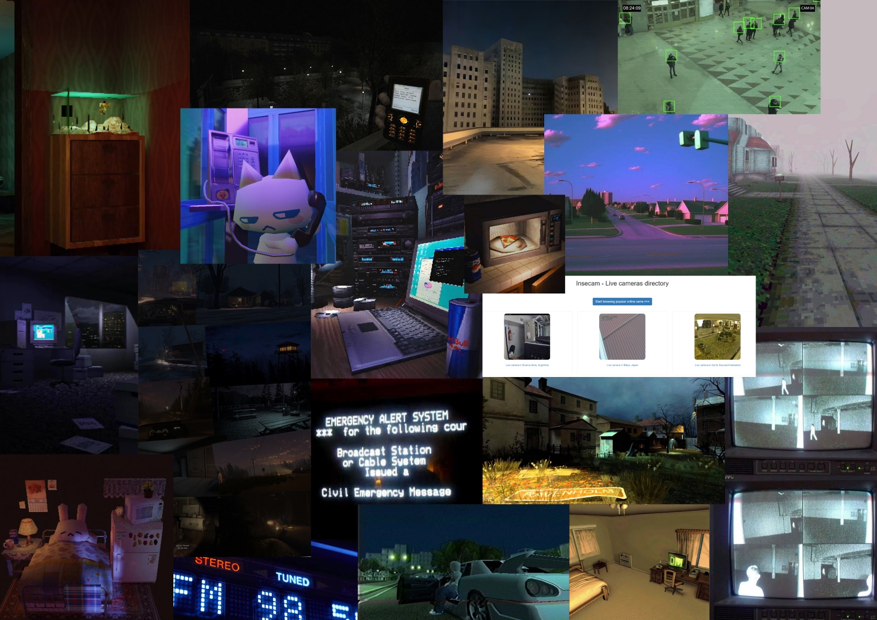 Open Feed pre-production moodboard